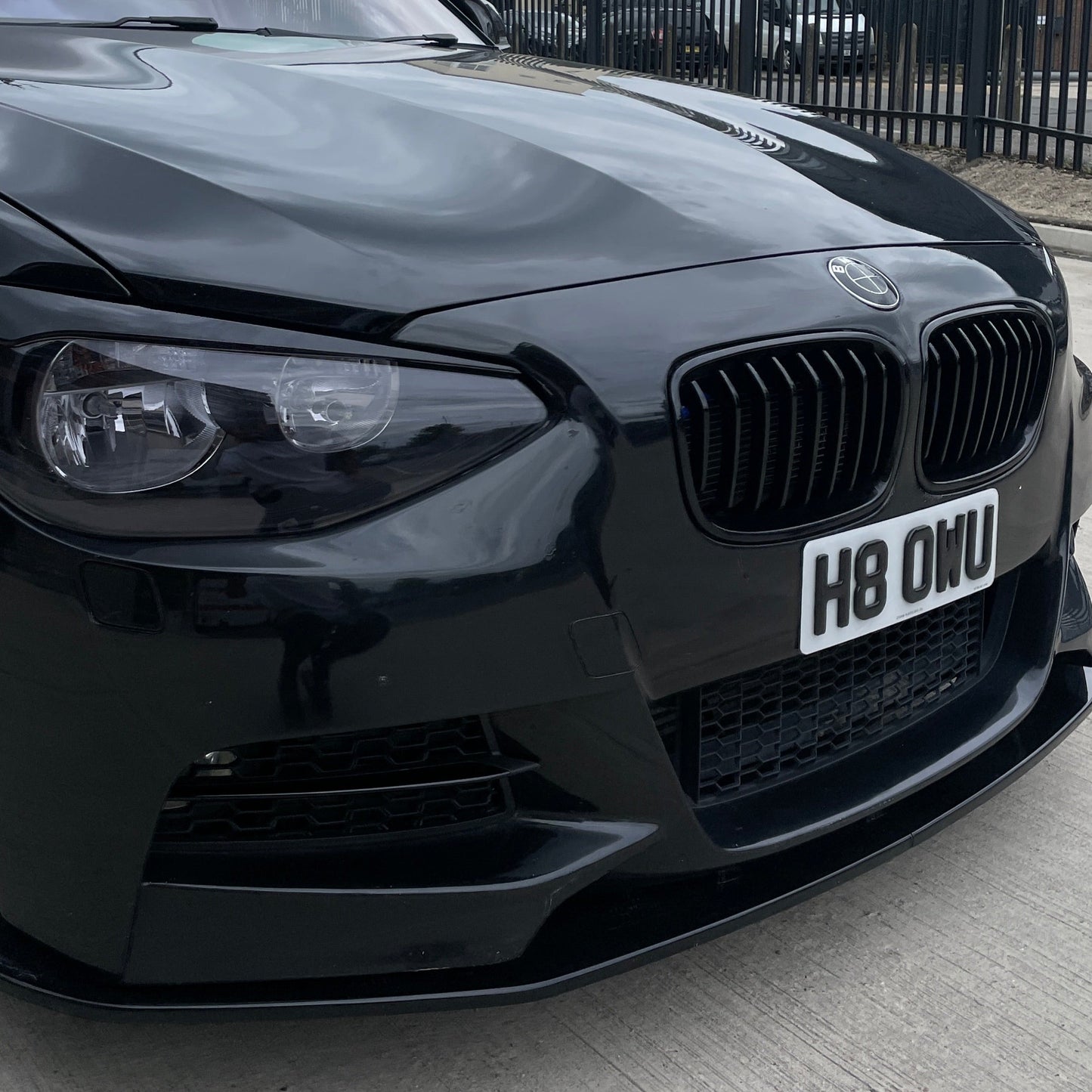 BMW 1 Series F20 Front Splitter For M Sport & M135I (11-14)