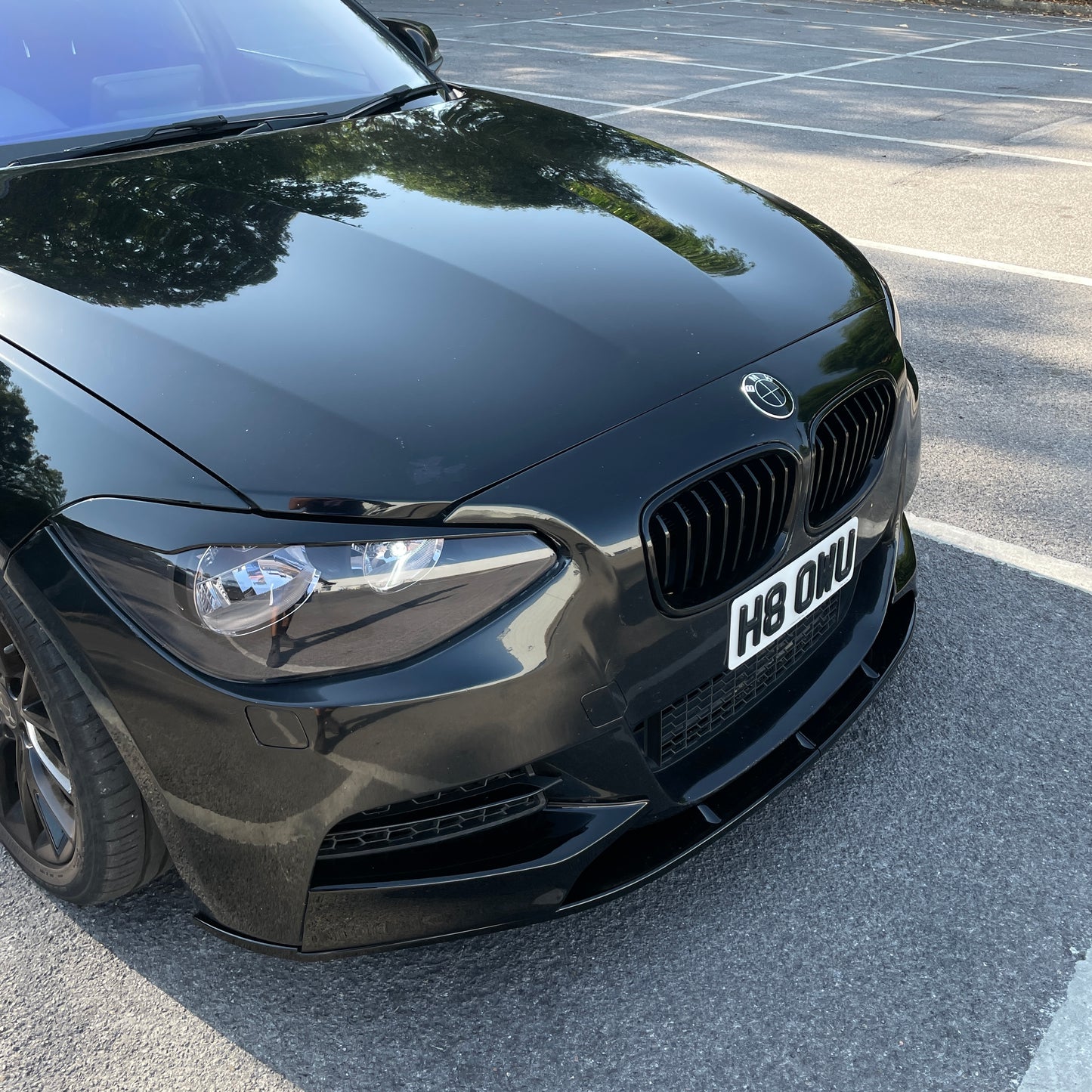BMW 1 Series F20 Front Splitter M Performance Style For M Sport & M135I (11-14)