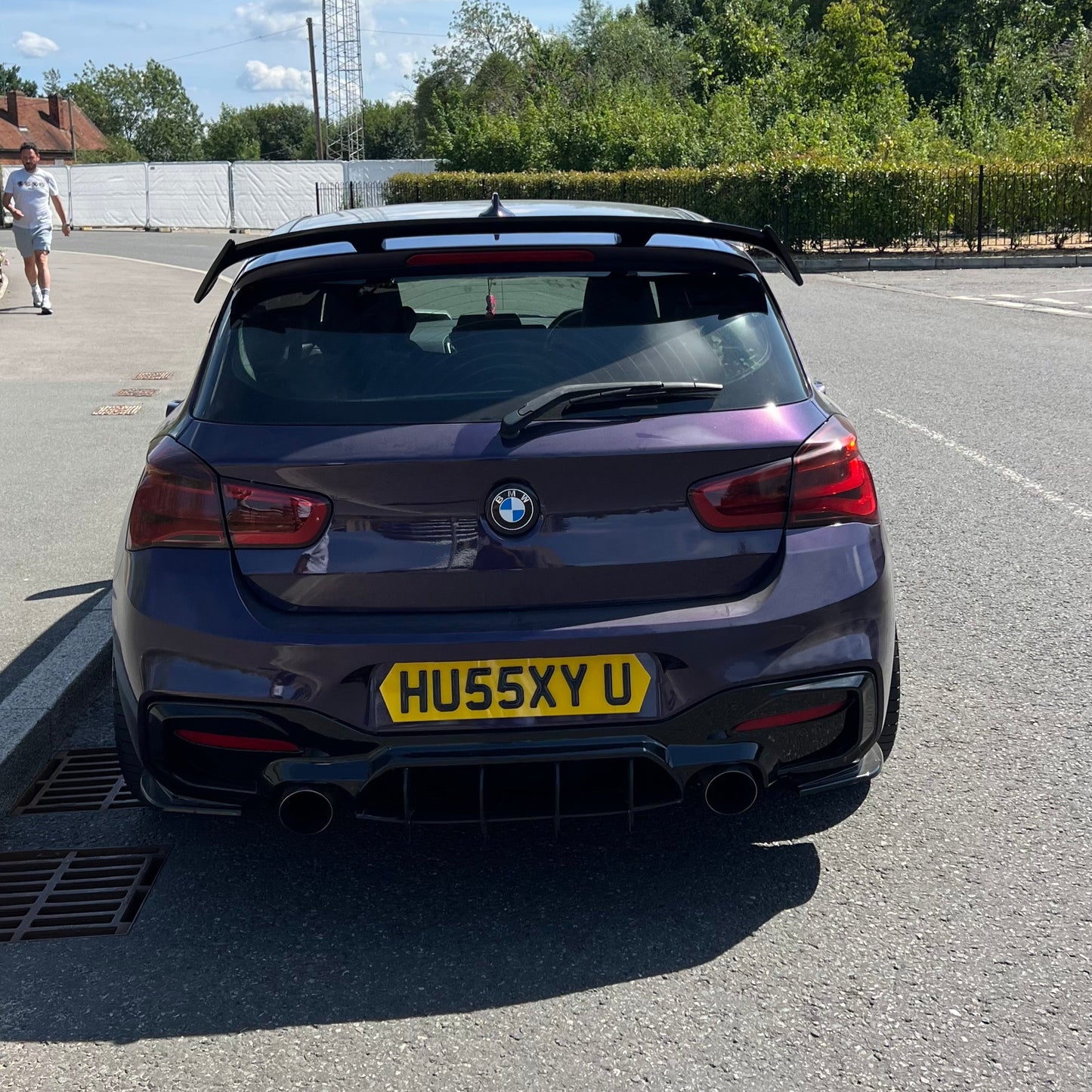 BMW 1 Series F20 Aero Style Gloss Black Spoiler (11-19)