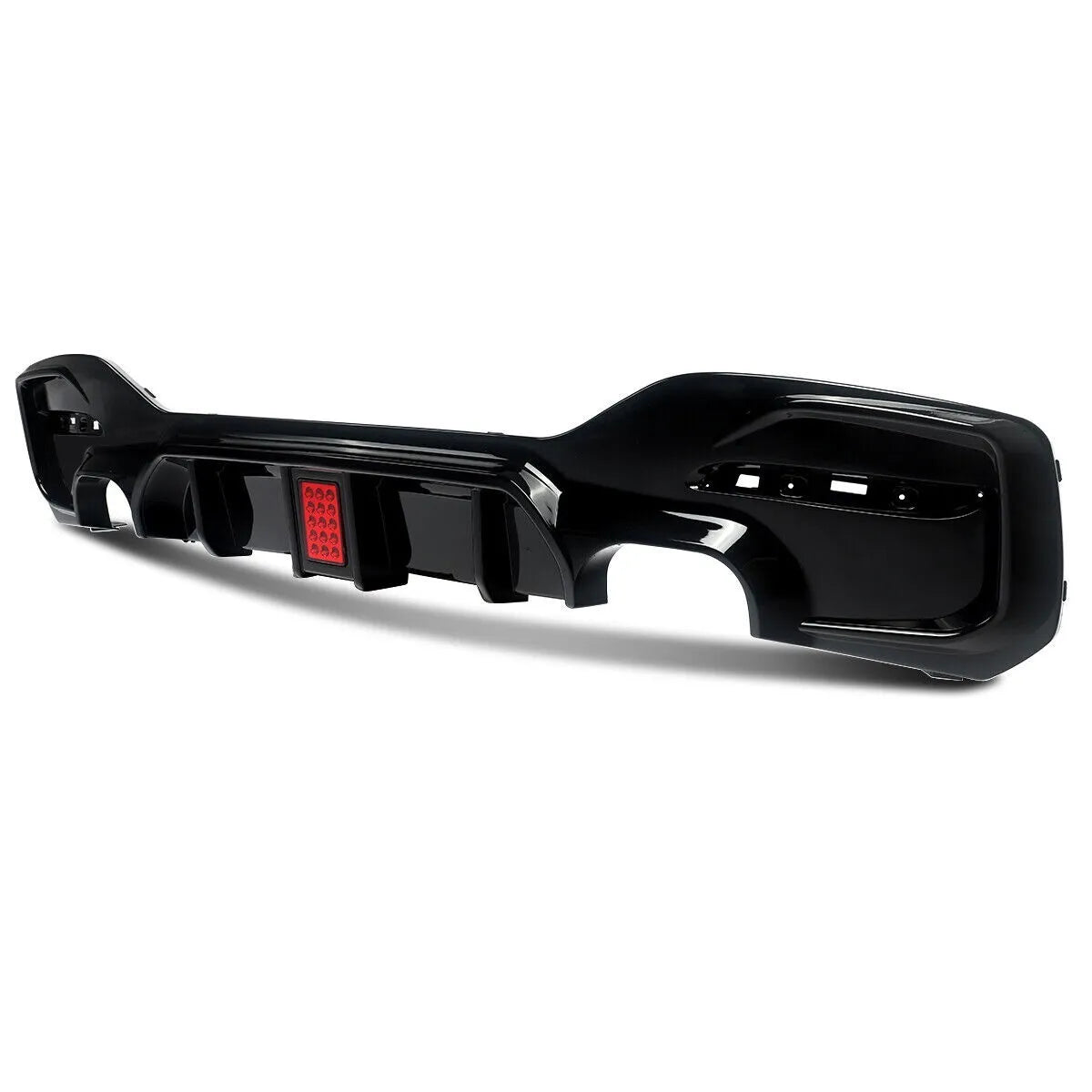BMW 1 Series F20 Gloss Black Diffuser With F1 Light For M Sport & M135I/M140I (15-19)