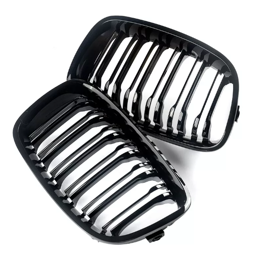 BMW 2 Series F22 Gloss Black Front Grills (13-21)