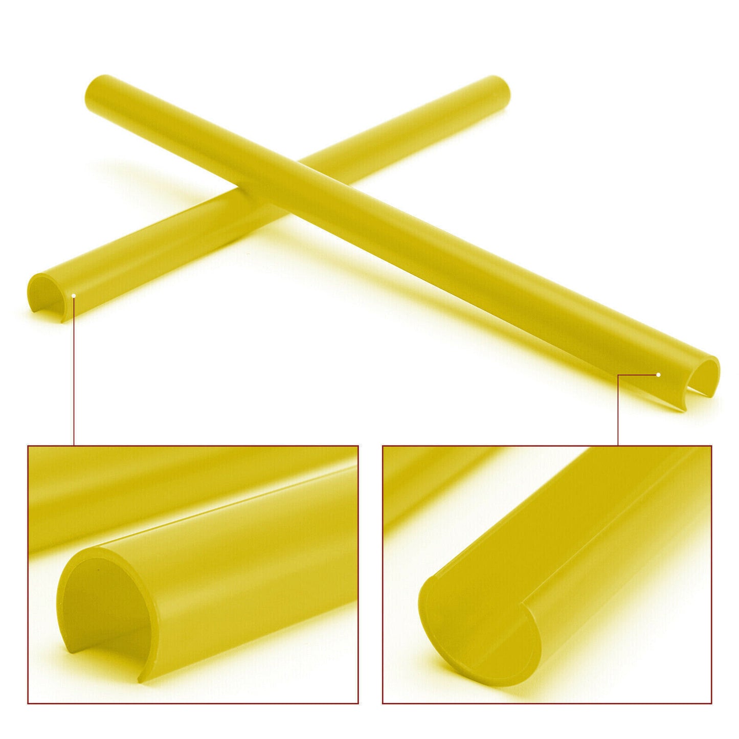 BMW Yellow Crash Bar Covers For 1 2 3 4 Series