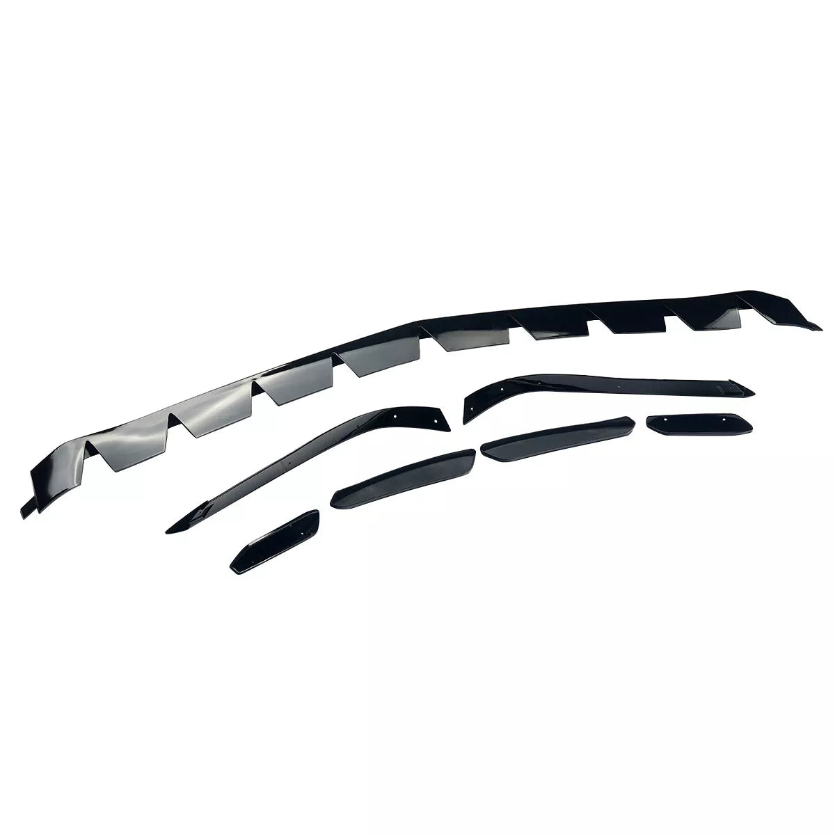 Mercedes A Class W177 Front Splitter And Canards A35 Style Aero Kit Edition (2019+)
