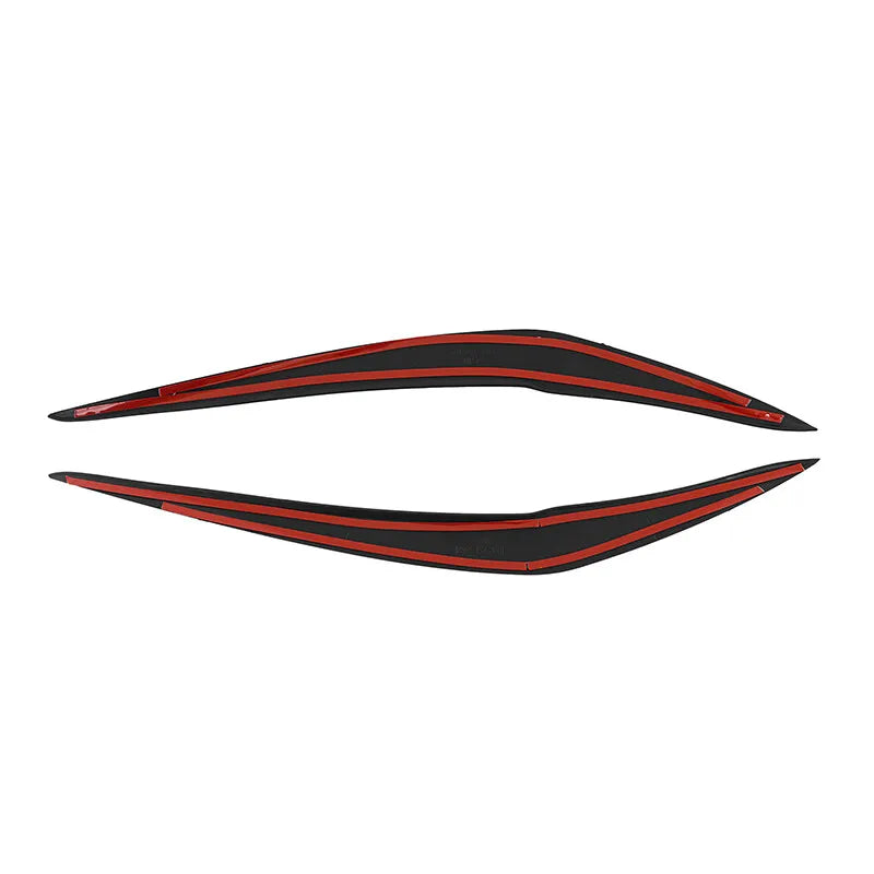BMW 1 Series F20 Gloss Black Eyebrow Eyelid Covers (15-19)