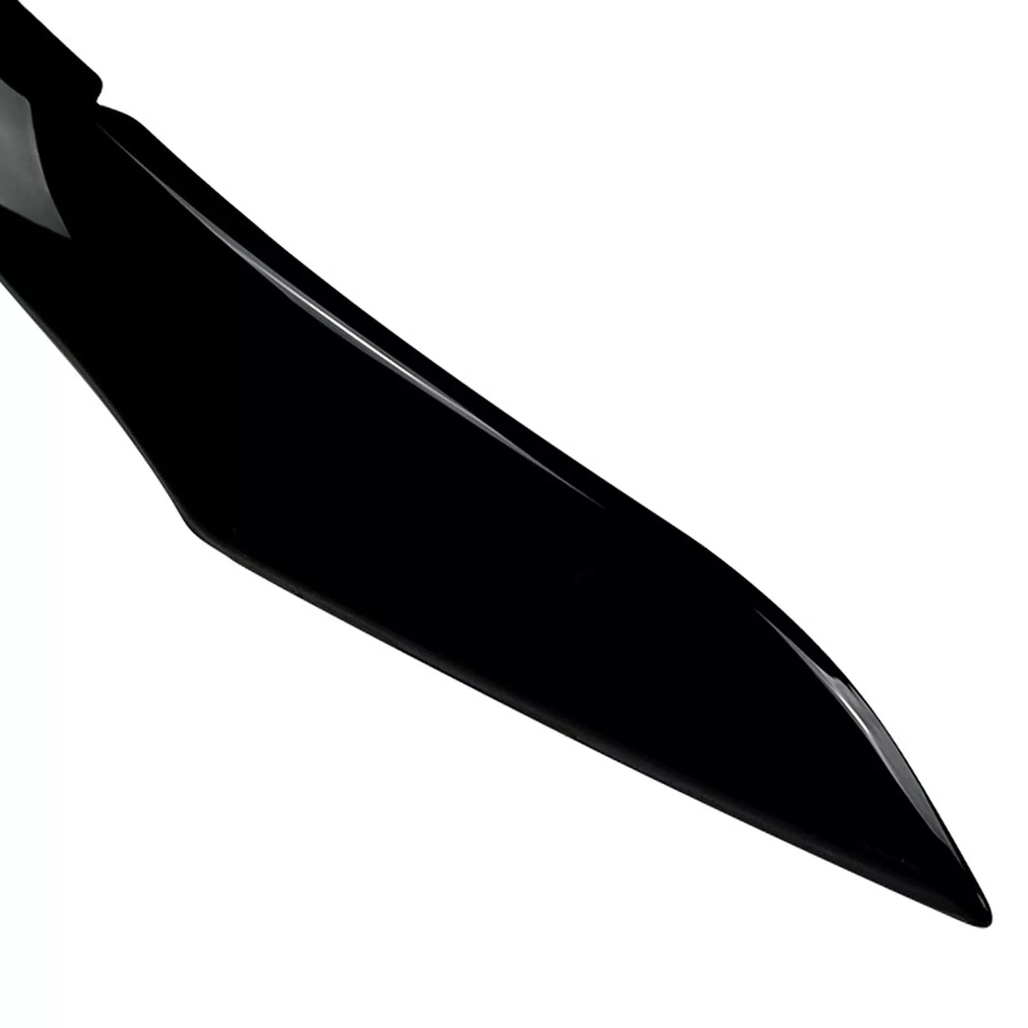 BMW 1 Series F20 Gloss Black Eyebrow Eyelid Covers (11-14)