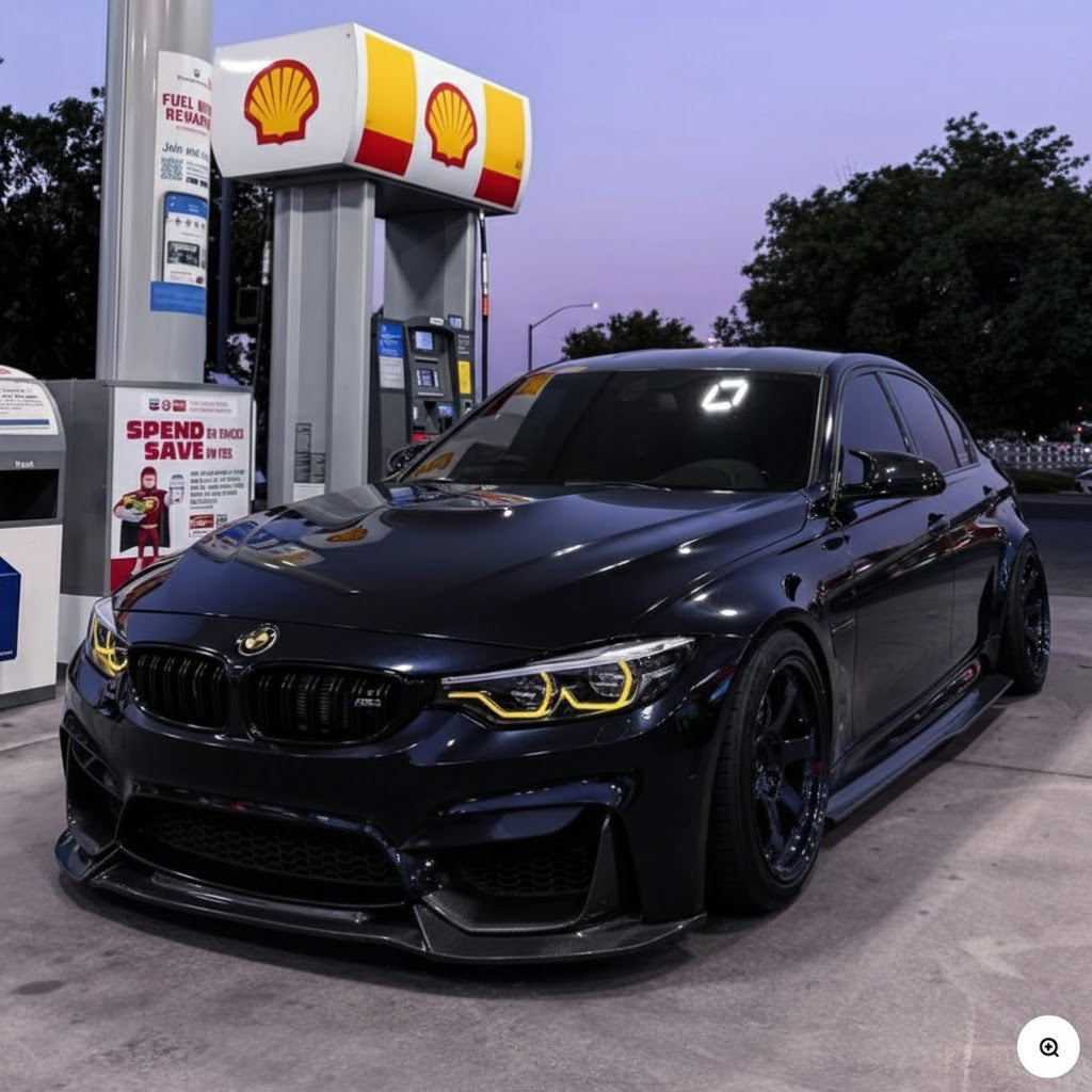 CSL Style Yellow DRL LED Lights Module Set For BMW M3 & M4 (F80/F82/F83) ICONS LCI ONLY