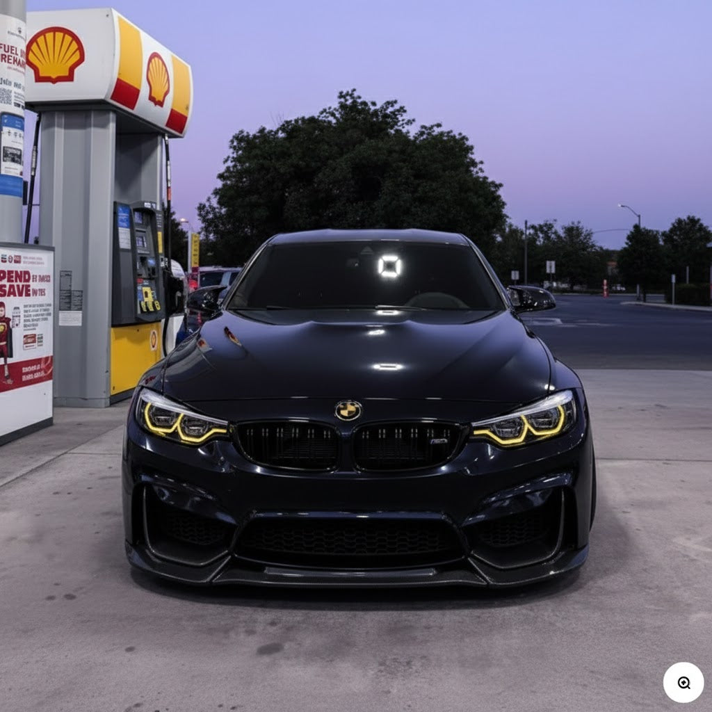 CSL Style Yellow DRL LED Lights Module Set For BMW M3 & M4 (F80/F82/F83) ICONS LCI ONLY