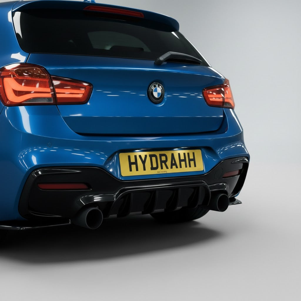 BMW 1 Series F20 Gloss Black Diffuser For M Sport & M135I/M140I (15-19)