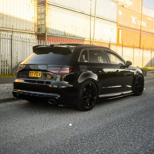 Audi A3 S3 8v Facelift Gloss Black Rear Oettinger Style Spoiler For Hatchback (13-19)
