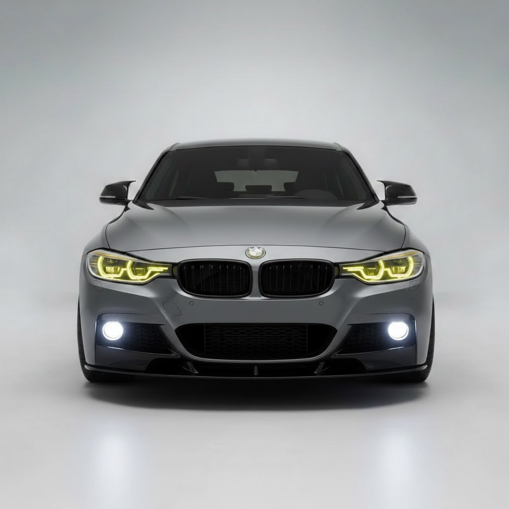 BMW 3 Series F30 Front Splitter M Performance Style For M Sport (12-18)