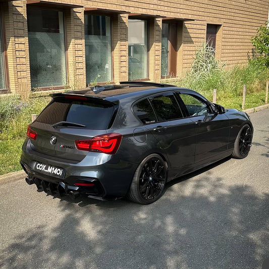BMW 1 Series F20 Gloss Black Rear Spats (11-19)