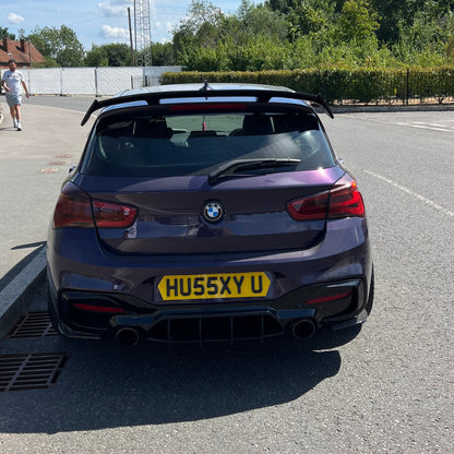 BMW 1 Series F20 Aero Style Gloss Black Spoiler (11-19)