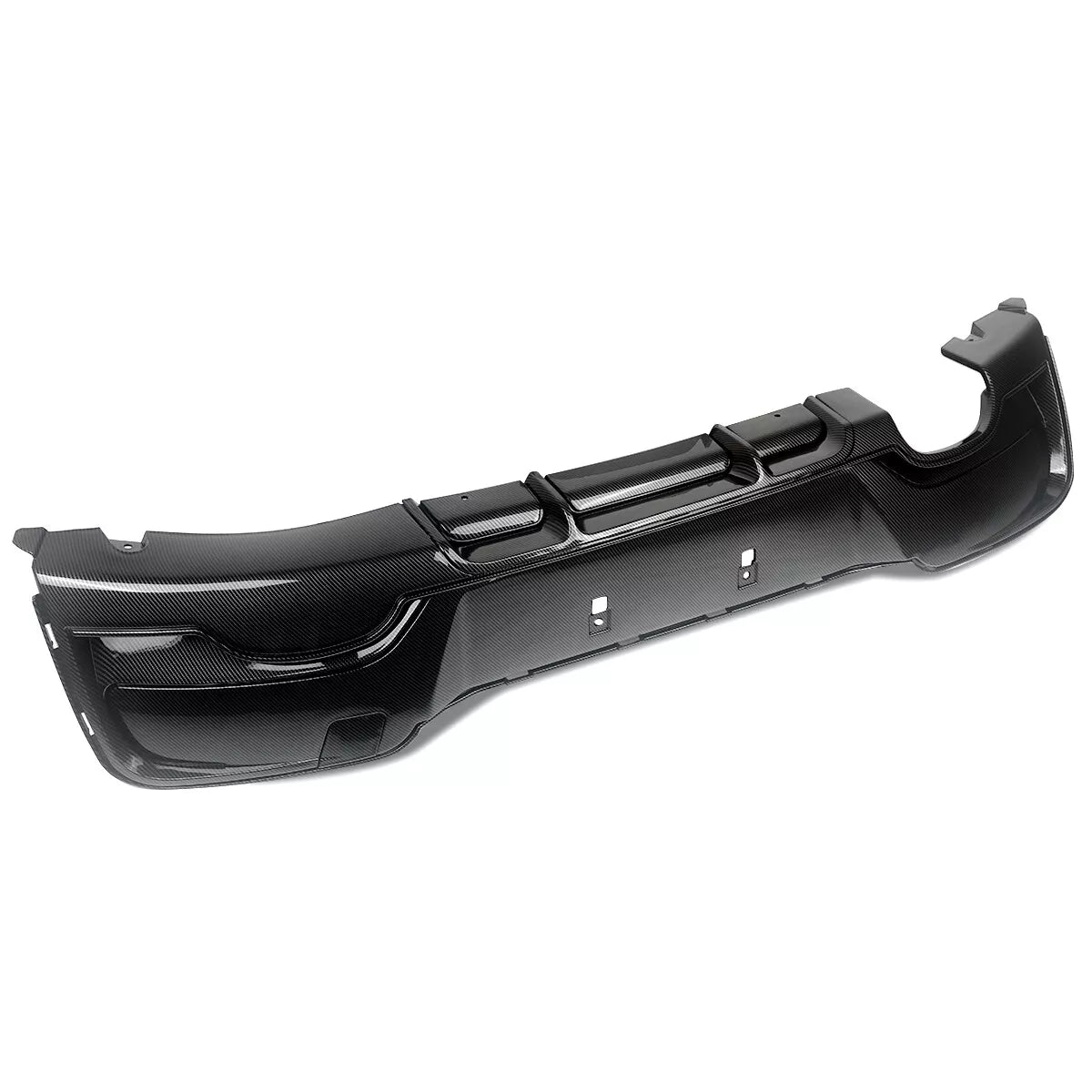 BMW 1 Series F20 Carbon Fibre Diffuser Twin On Left For M Sport & M135I (11-14)