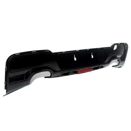 BMW 1 Series F20 Gloss Black Diffuser With F1 Light For M Sport & M135I (11-14)