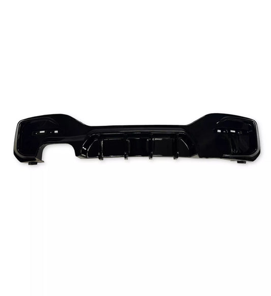 BMW 1 Series F20 Gloss Black Diffuser Twin On Left For M Sport (15-19)