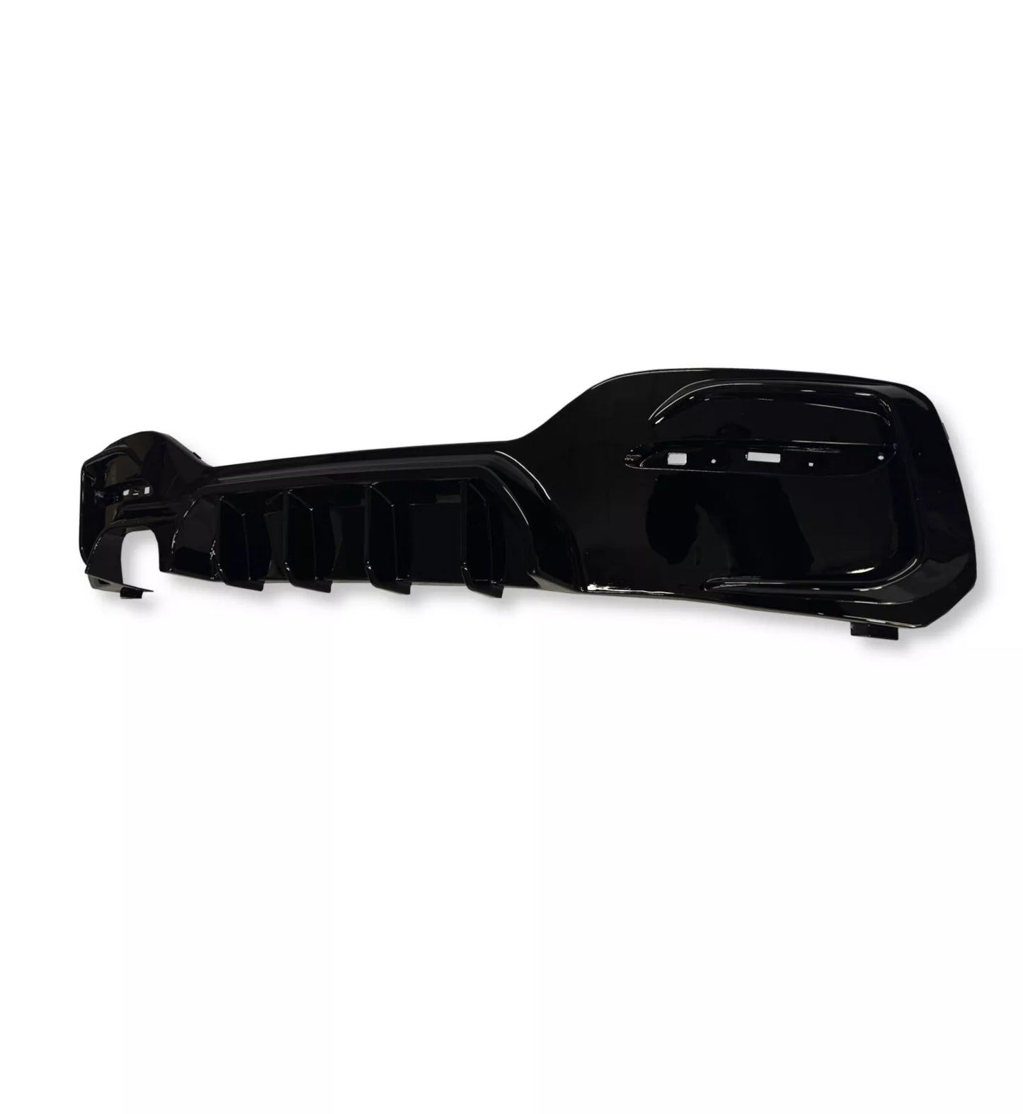 BMW 1 Series F20 Gloss Black Diffuser Twin On Left For M Sport (15-19)