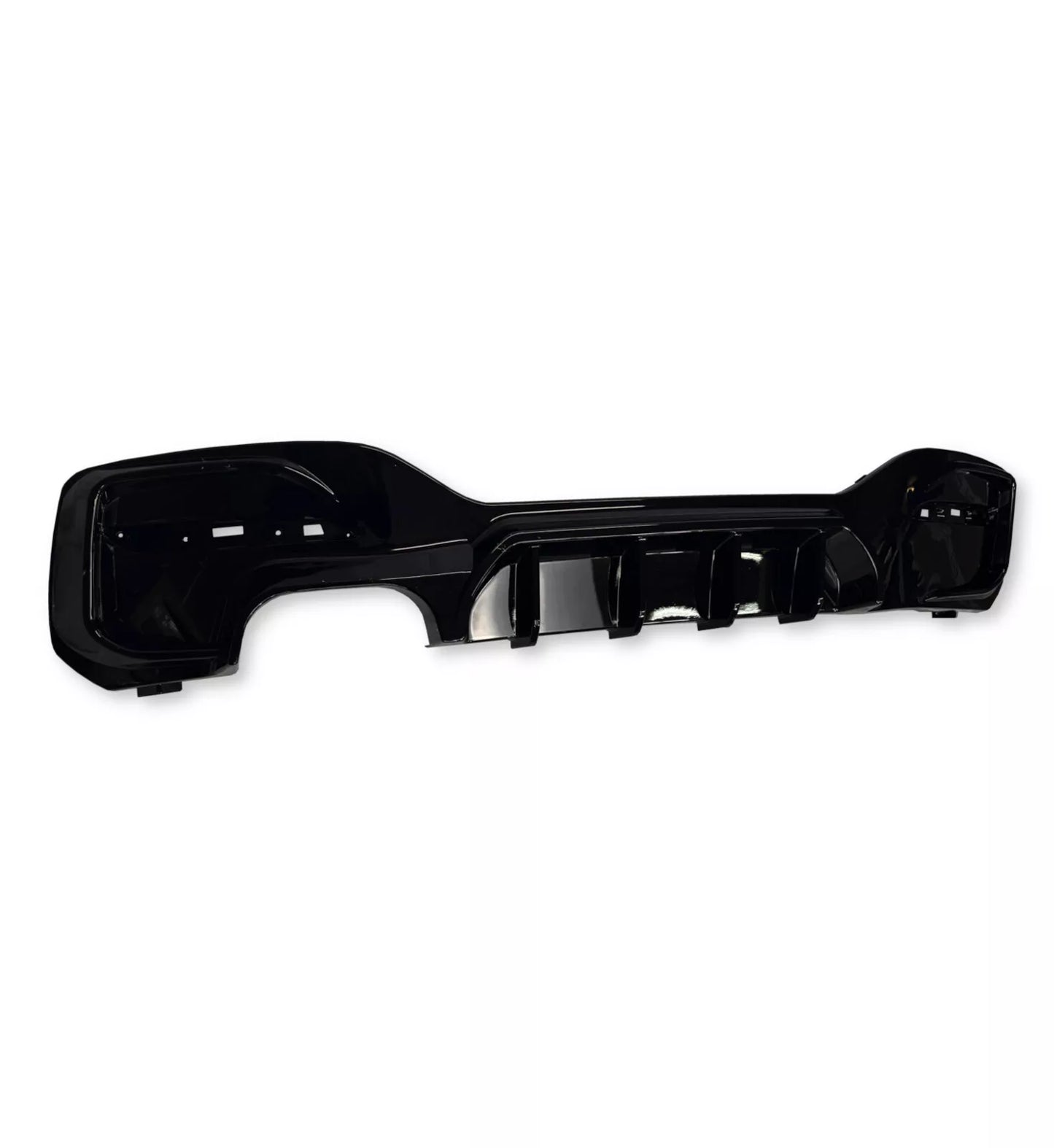 BMW 1 Series F20 Gloss Black Diffuser Twin On Left For M Sport (15-19)