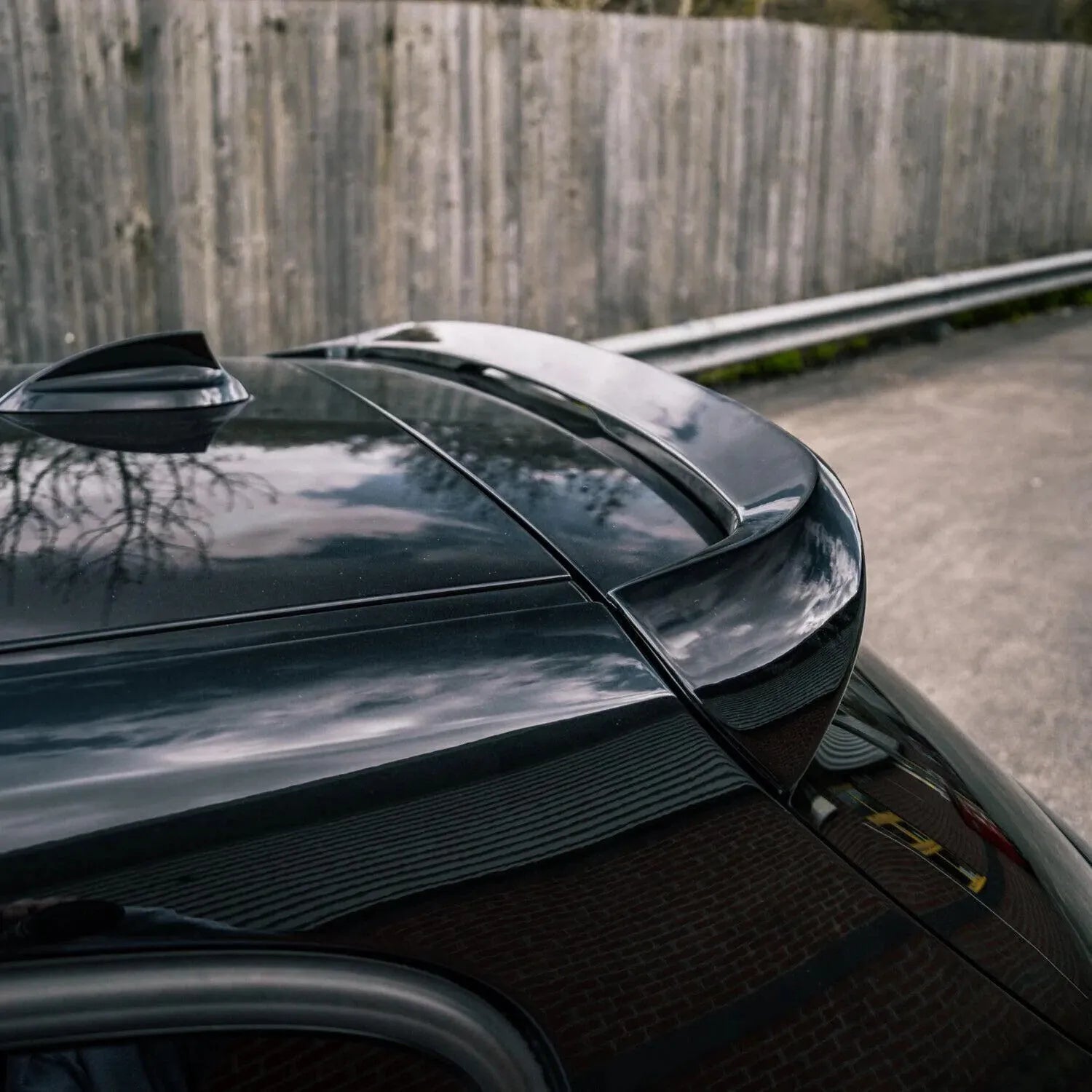 BMW 1 Series F20 Gloss Black Spoiler V2 (11-19)