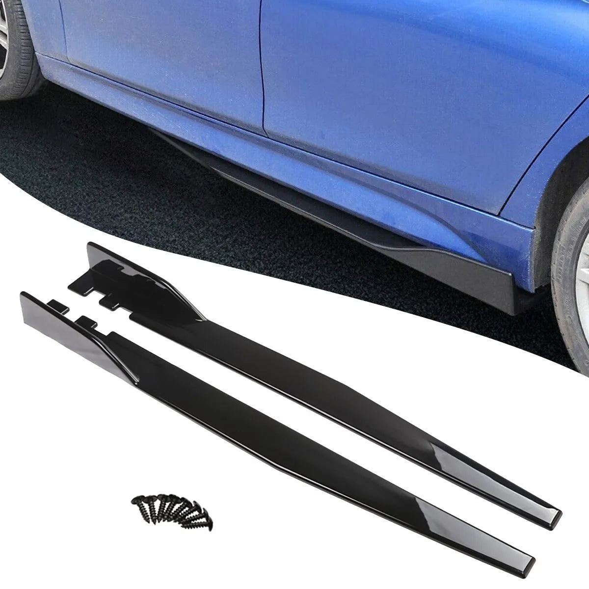 BMW 2 Series F22 46' Side Skirt Extensions (13-21)