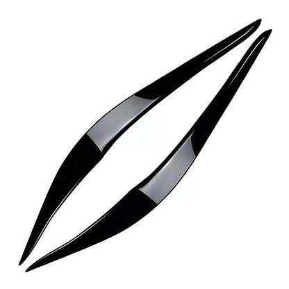 BMW 2 Series F22 Gloss Black Eyebrow Eyelid Covers (13-21)