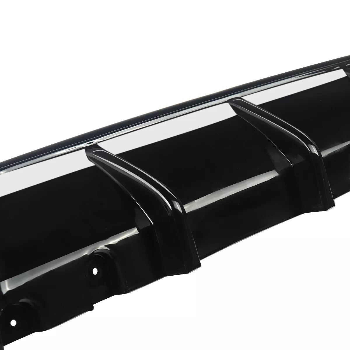BMW 2 Series F22 Gloss Black Twin Diffuser For M Sport (13-21)