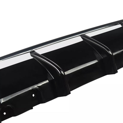 BMW 2 Series F22 Gloss Black Twin Diffuser For M Sport (13-21)