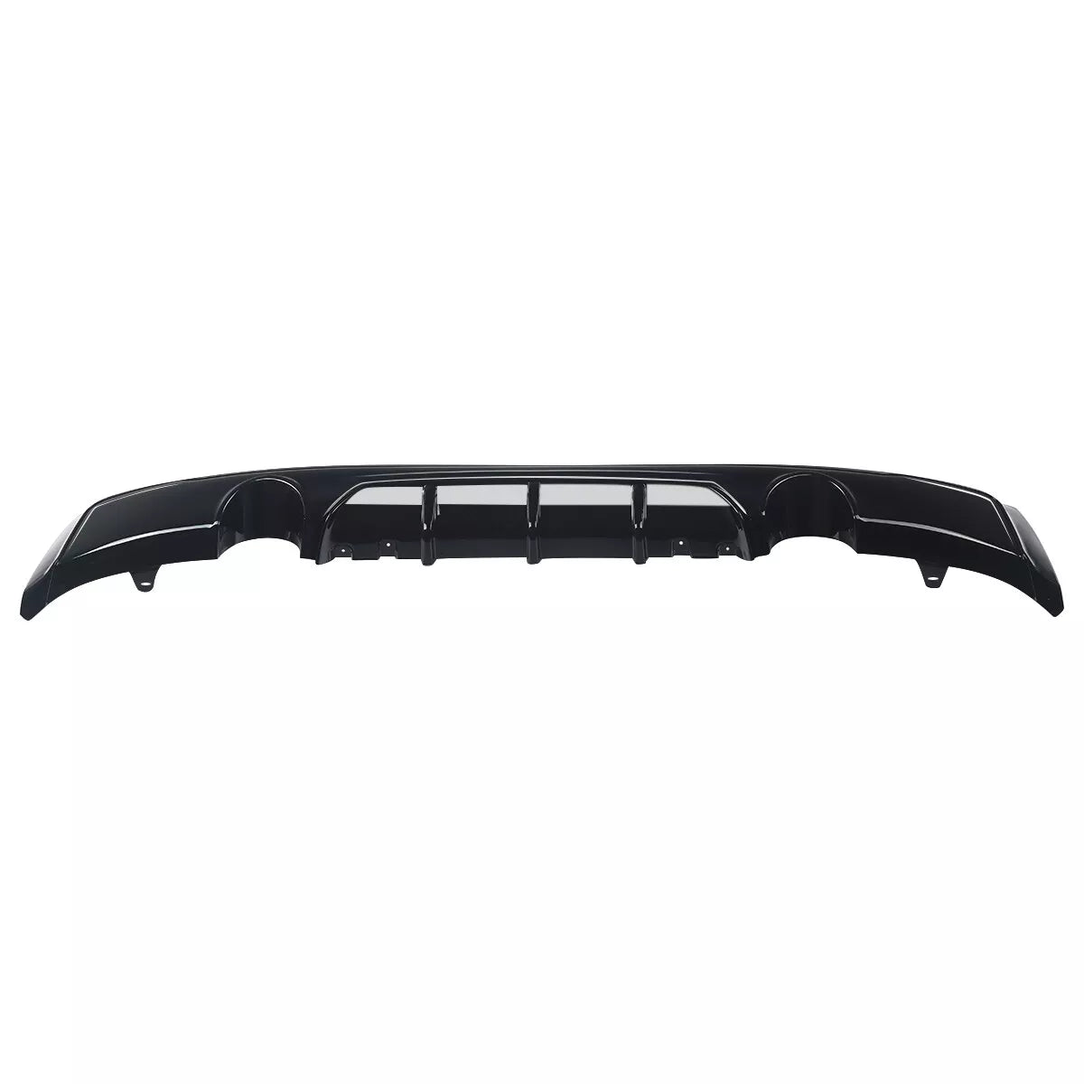 BMW 2 Series F22 Gloss Black Twin Diffuser For M Sport (13-21)