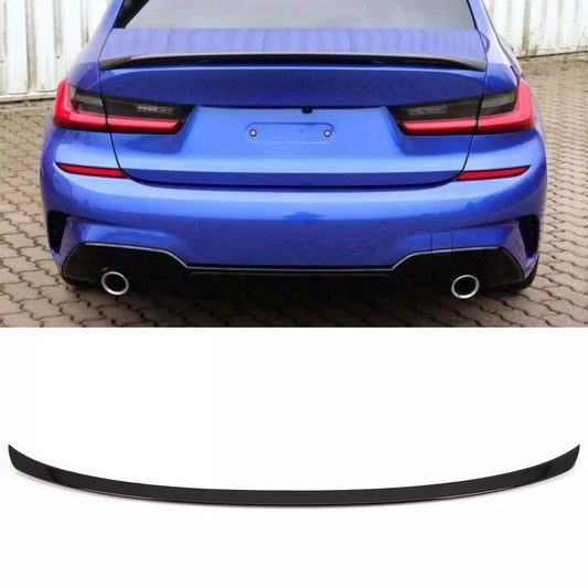 BMW 3 Series G20 Gloss Black Boot Lid Spoiler (19-21)