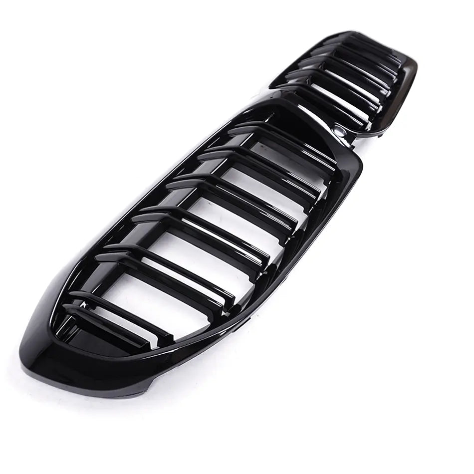 BMW 3 Series G20 Pre Lci Gloss Black Double Slat Front Grills (19-21)