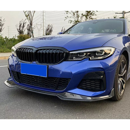 BMW 3 Series G20 M Sport Carbon Fibre Front Splitter V2 (19-21)