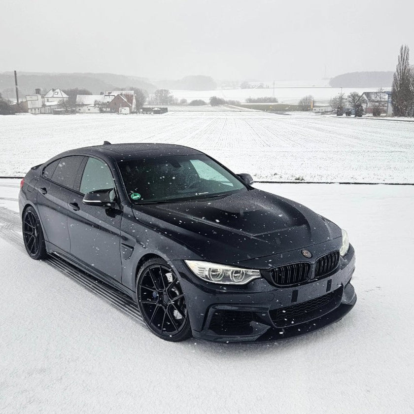BMW 4 Series F32 Gloss Black Side Skirts (13-20)