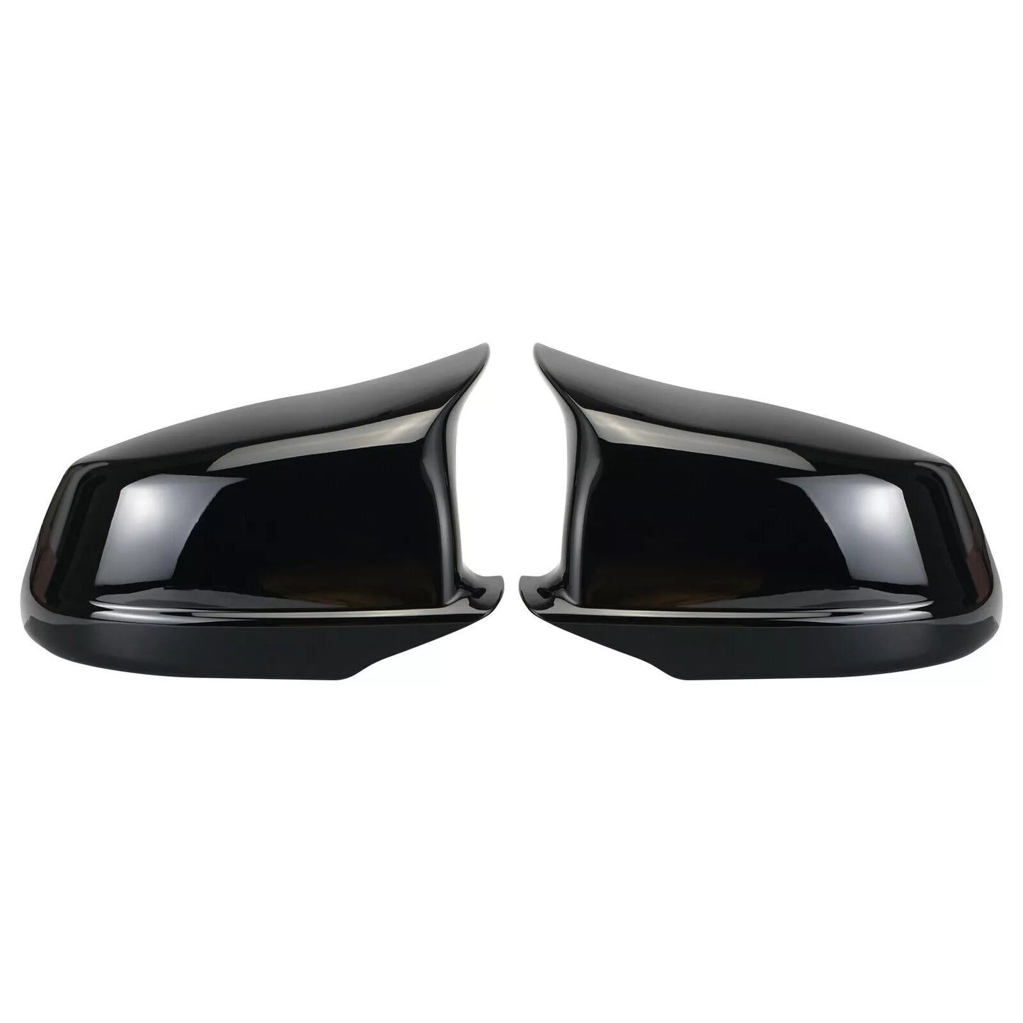 BMW M Style Gloss Black Mirror Caps For BMW F10 LCI (14-16)