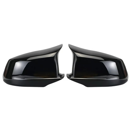 BMW M Style Gloss Black Mirror Caps For BMW F10 LCI (14-16)