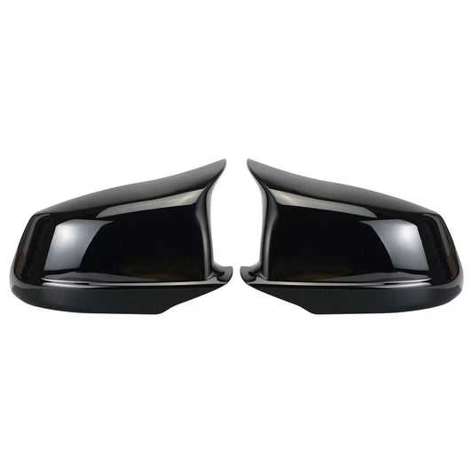 BMW M Style Gloss Black Mirror Caps For BMW F10 Pre LCI (10-13)