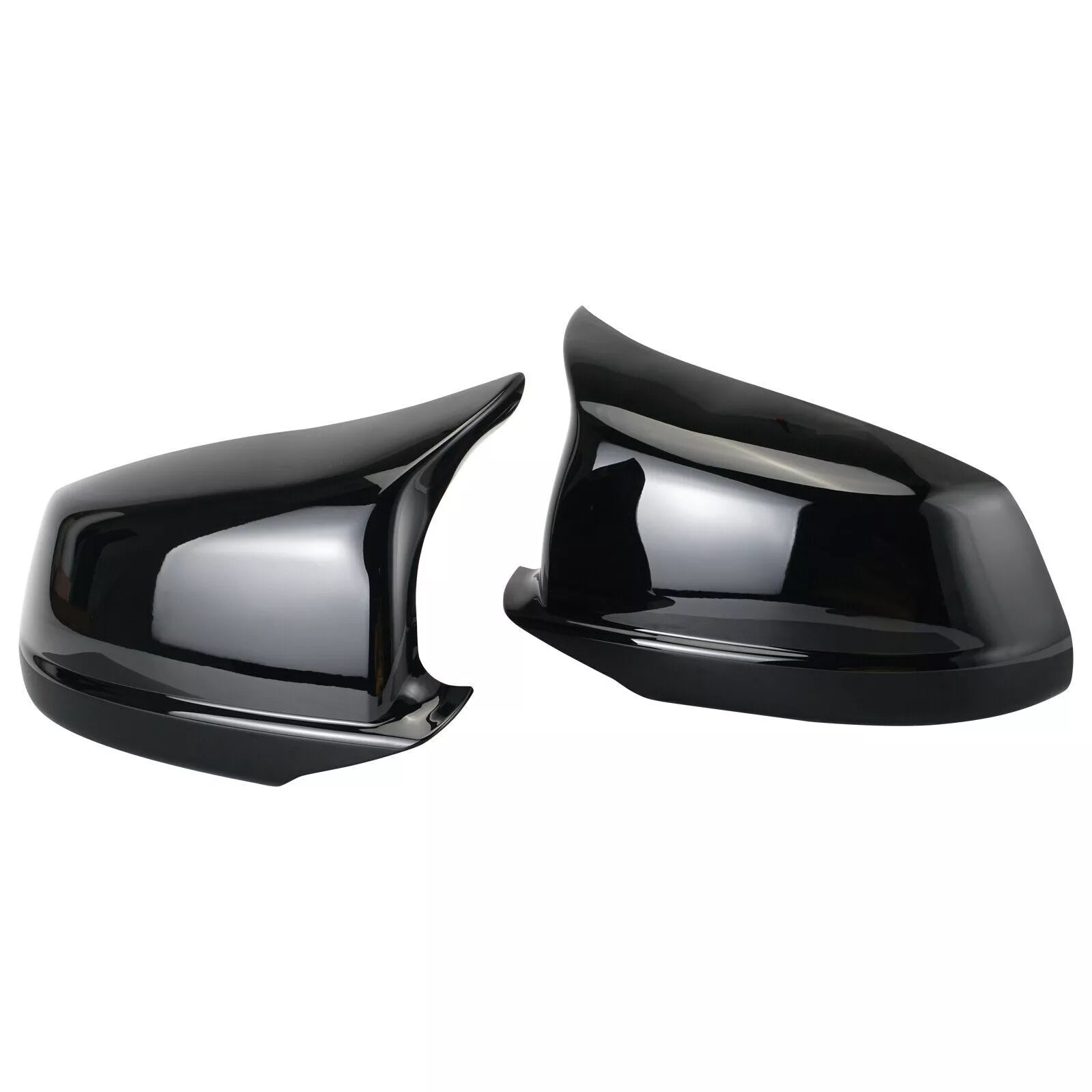 BMW M Style Gloss Black Mirror Caps For BMW F10 LCI (14-16)