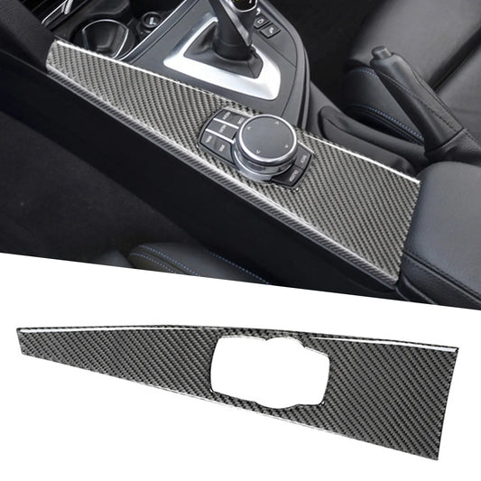 BMW Console Center Interior Trim Frame Cover Carbon Fiber For BMW 3 4 Series F30 F33