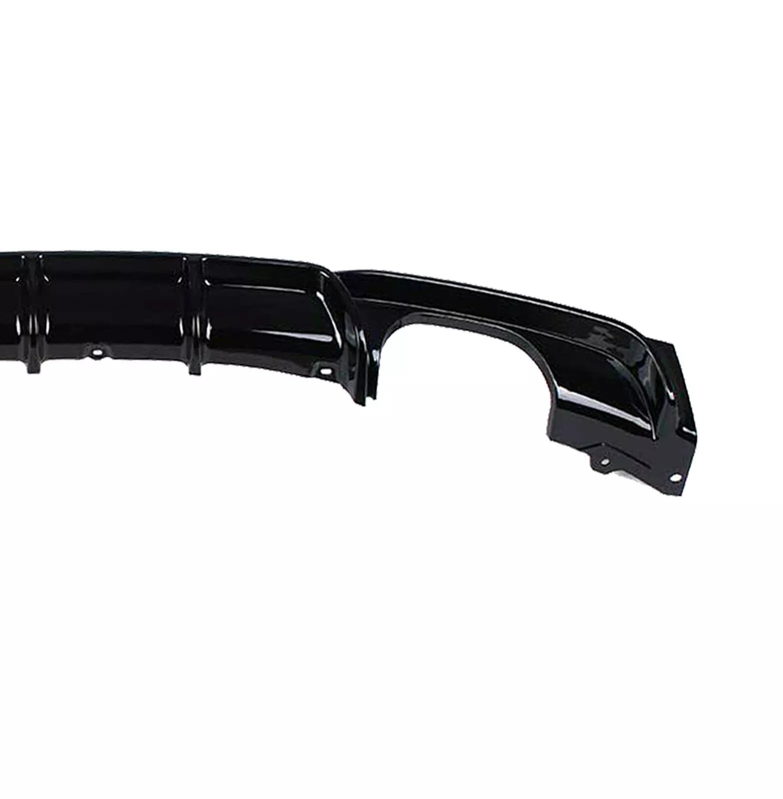 BMW 3 Series F30 Gloss Black Quad Exhaust Diffuser For M Sport (12-18)