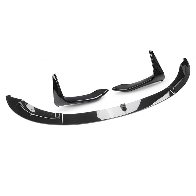 BMW M3 M4 F80 F82 Gloss Black Front Splitter M Performance Style