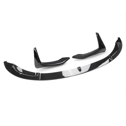 BMW M3 M4 F80 F82 Gloss Black Front Splitter M Performance Style