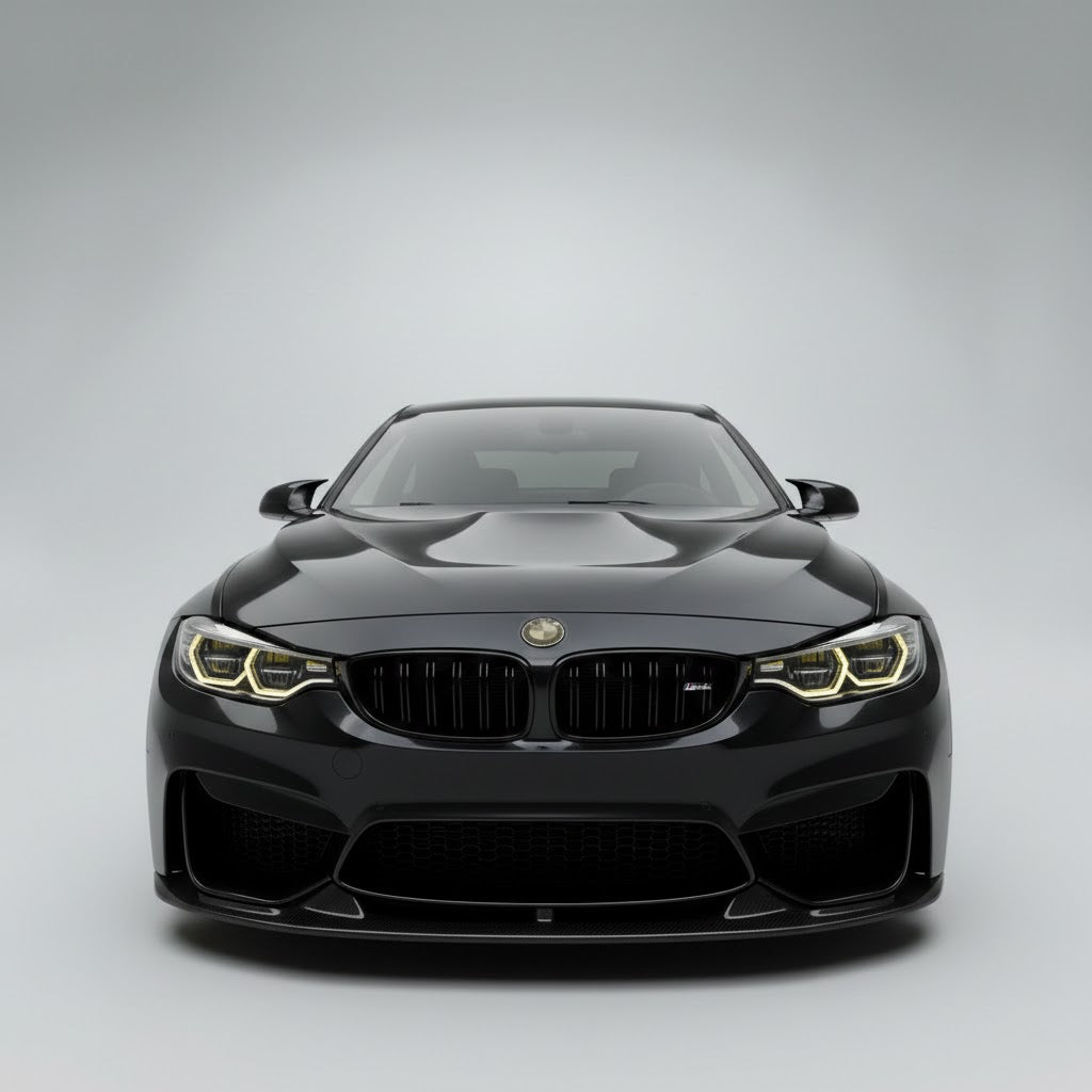 BMW M3 F80 M4 F82 F83 M2 F87 Real Carbon Fibre Wing Mirror Covers RHD