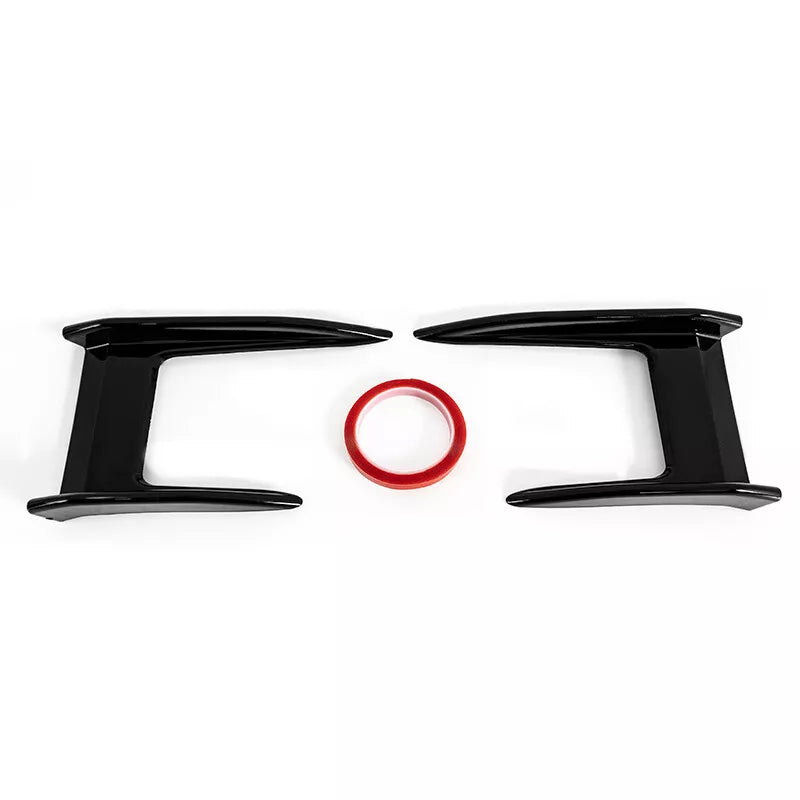BMW 1 Series F40 Gloss Black Canards For M sport & M135I (20-24)