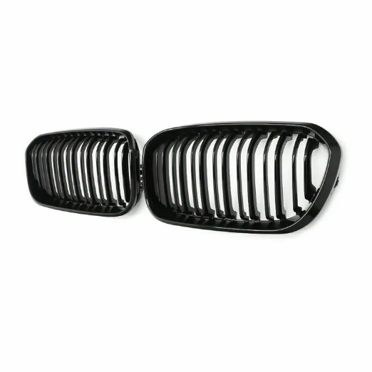 BMW 2 Series F22 Gloss Black Front Grills (13-21)
