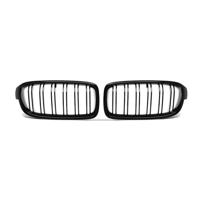BMW 3 Series F30 Black Front Grills (12-18)