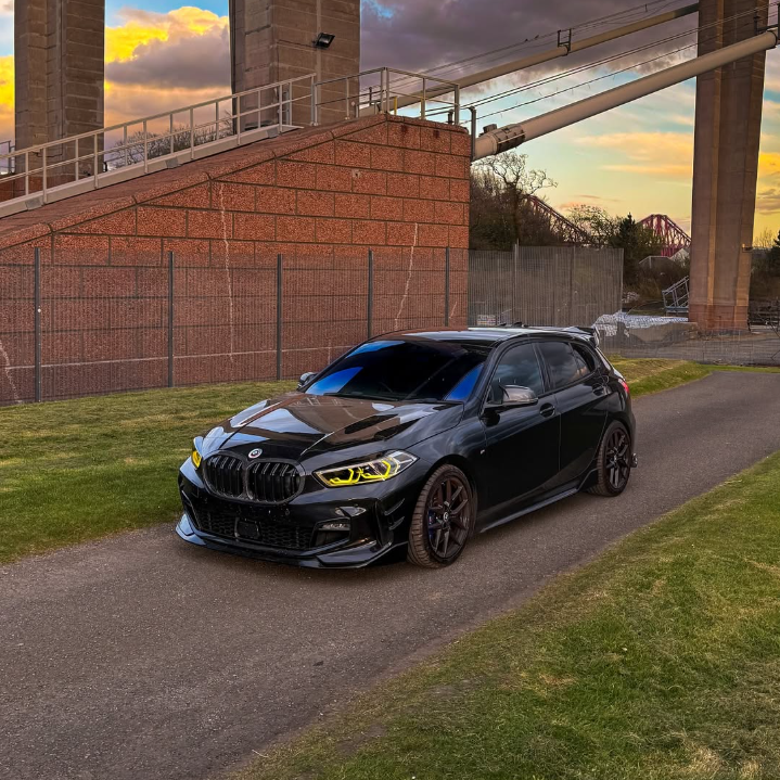 BMW 1 Series F40 Front Splitter M Performance Style For M Sport & M135I (20-24)