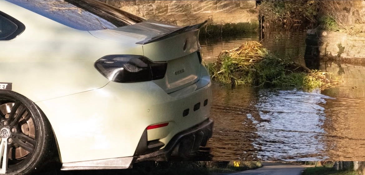 BMW M4 F82 Real Carbon Fibre Spoiler Lip (14-20)