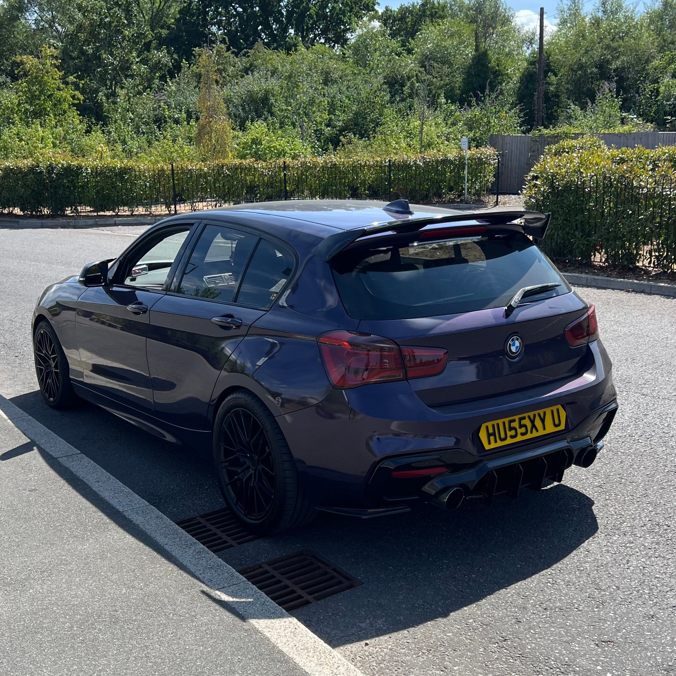 BMW 1 Series F20 Aero Style Gloss Black Spoiler (11-19)