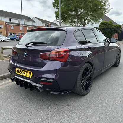 BMW 1 Series F20 Gloss Black Rear Spats (11-19)