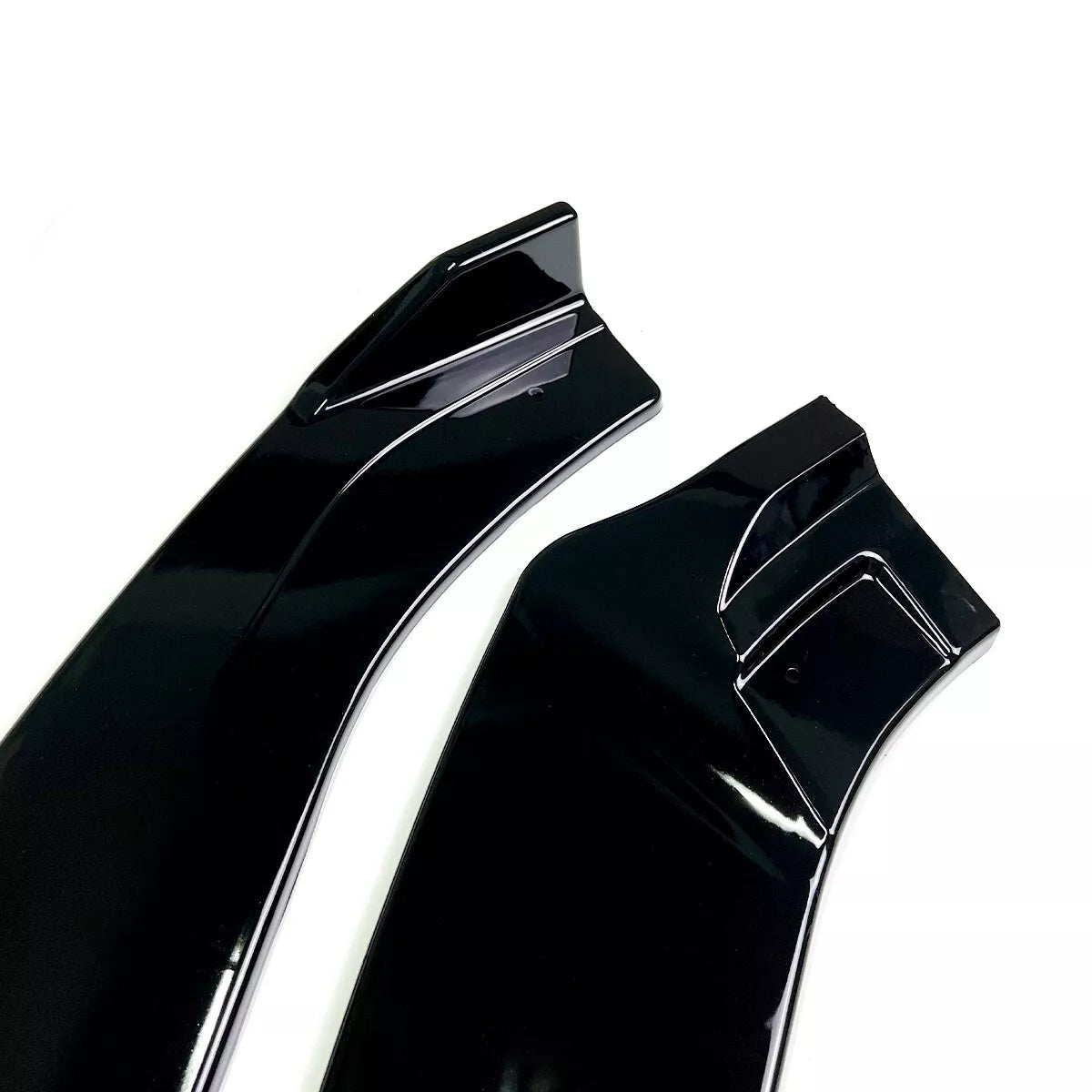 VW Golf MK7 7.5 R GTD GTI TSI TDI Gloss Black Front Splitter (13-19)