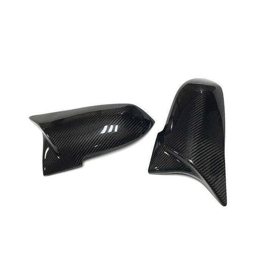 BMW M Style 3D Carbon Fibre Mirror Caps For 1 2 3 4 Series