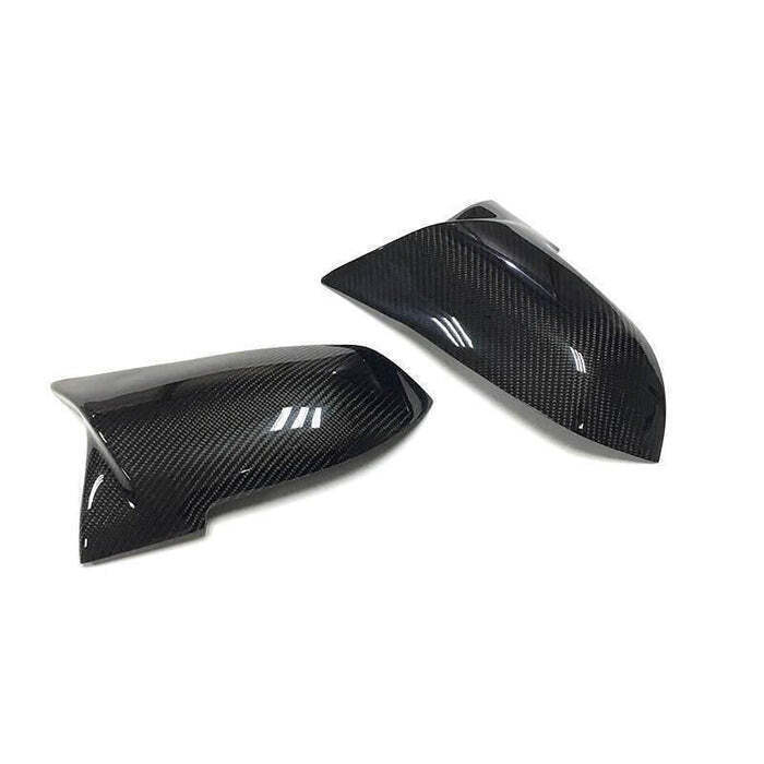 BMW M Style 3D Carbon Fibre Mirror Caps For 1 2 3 4 Series